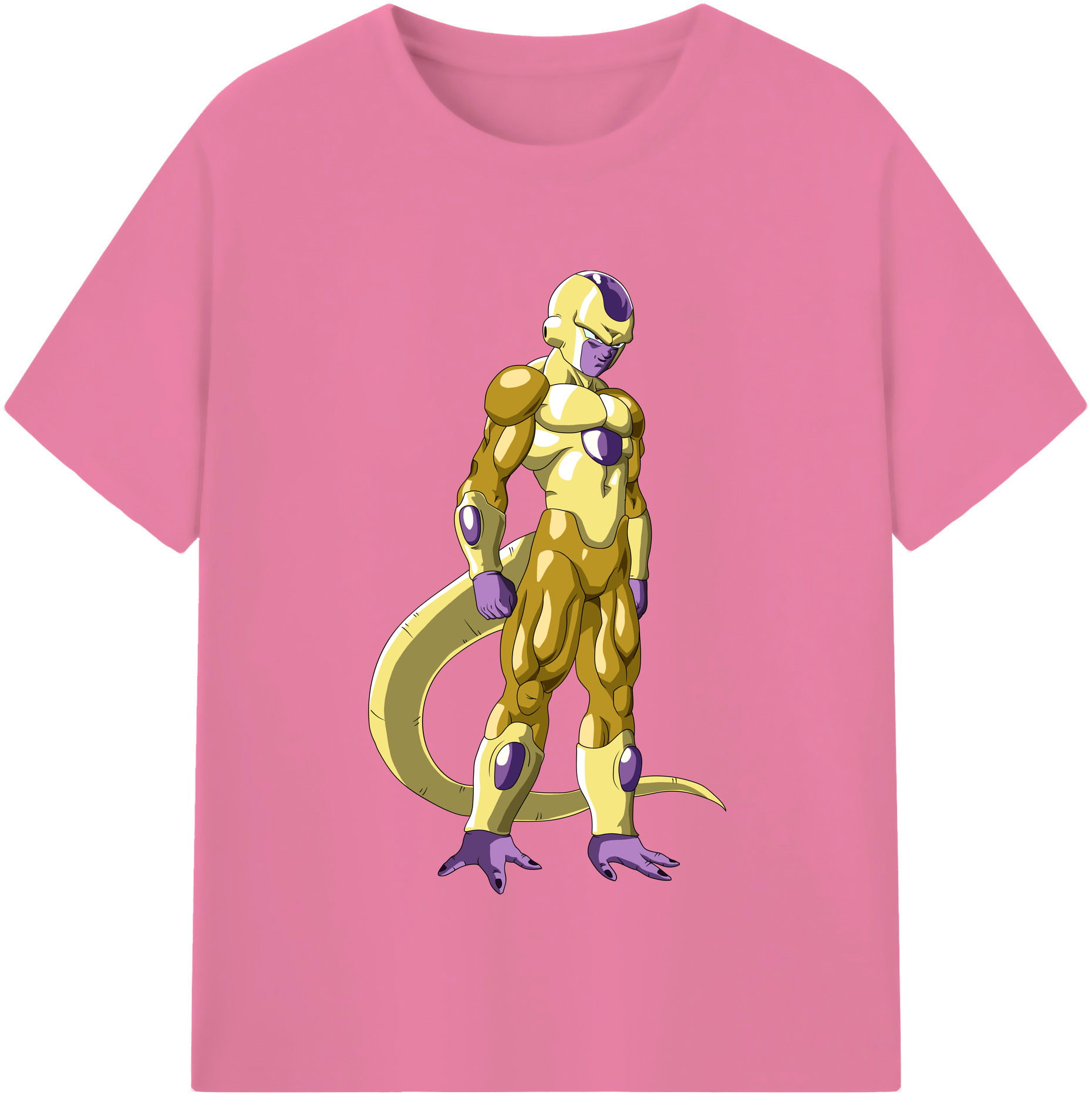 （画像用） ドラゴンボール フリーザ DRAGON BALL Frieza 綿100％半袖Tシャツ（フロントプリント）